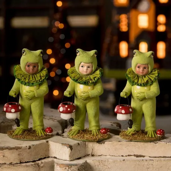 Dressed Up Ollie Frog 5" {3}