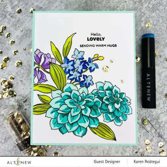 Altenew Build-A-Garden: Dear Dahlias {2}