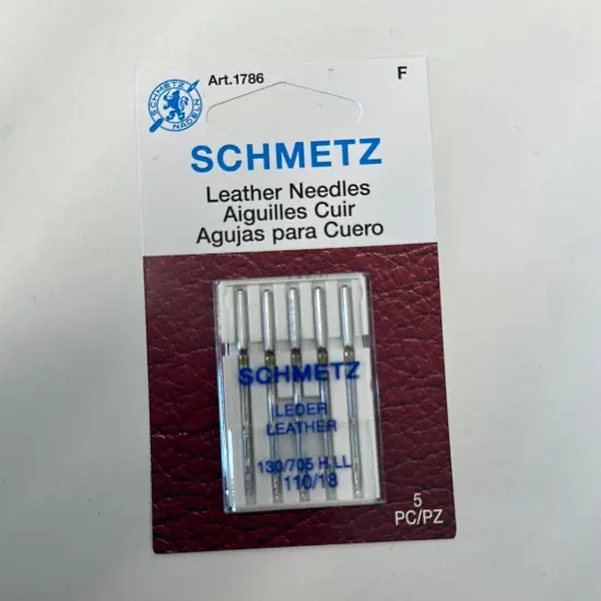 Schmetz 5pack Leather sz 18/110 Needles {1}