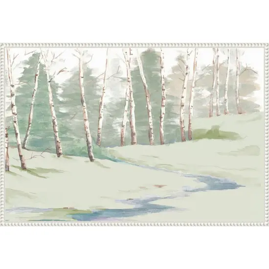 Winter Landscape by Patricia Pinto Framed {1}