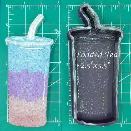Loaded Tea Silicone Freshie Mold {1}