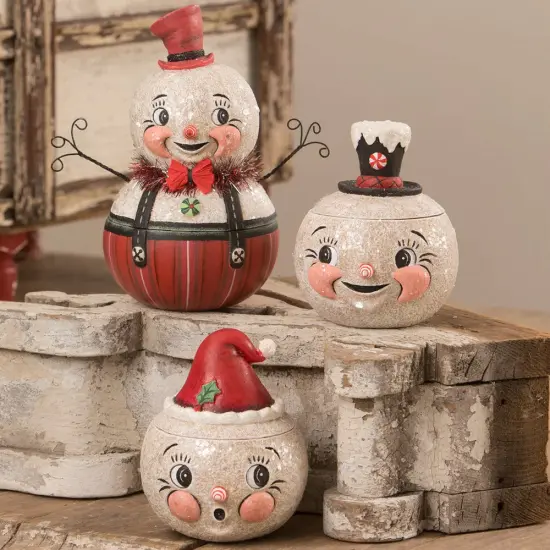 Double Cane Conrad Jar 7" {4}