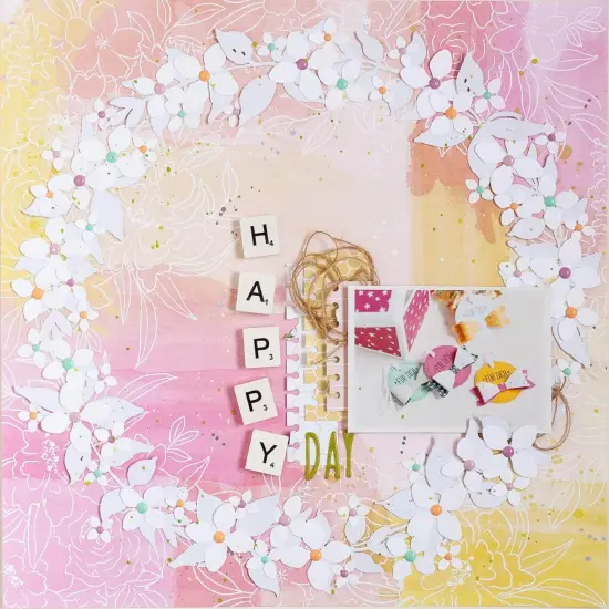 Tropical Forest Enamel Dots {6}