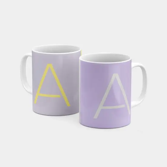 Monogram Letter 11oz Mug XXIV {3}