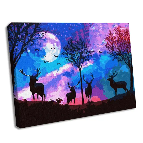 Painting by Numbers kit Fabulous forest KHO5027 {1}