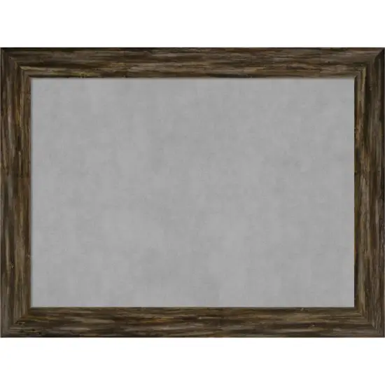 Fencepost Narrow Wood Framed Magnetic Board Fencepost Grey {7}
