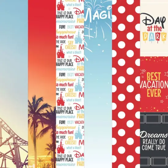 Magic Memories 12 x 12 Scrapbook Paper Set {1}