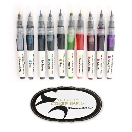 Retired - Spring Watercolor Brush Marker Basics Bundle {1}