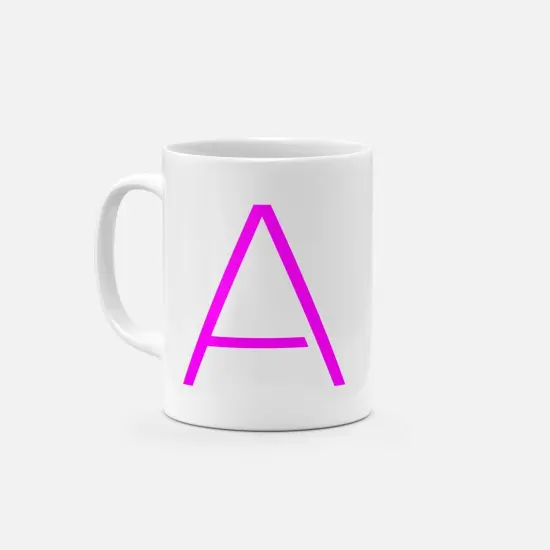 Monogram Letter 11oz Mug XXI {5}