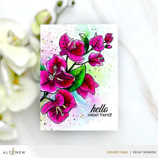 Altenew Build-A-Garden: Bougainvillea {6}