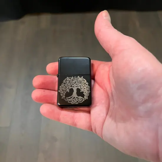 Black Lighter - Celtic Tree of Life {3}