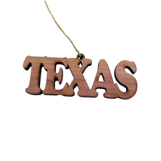 Texas - Cedar Ornament {3}