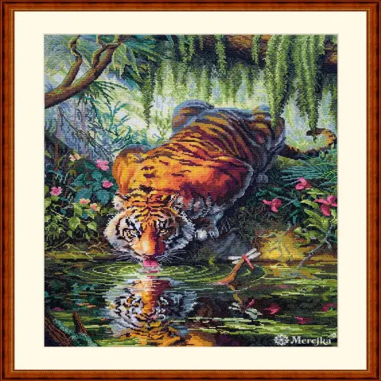 Aurora's Garden K-209 Counted Cross-Stitch Kit {1}