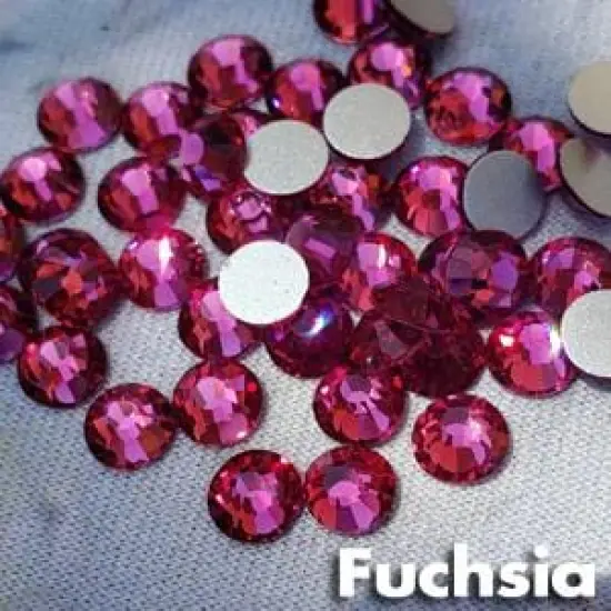 Fuchsia - KiraKira Glass Rhinestones by CrystalNinja {3}