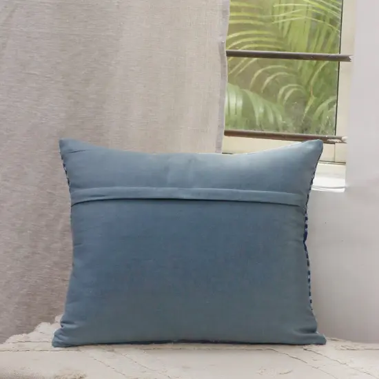 MTN Pillow Cover Indigo Blue Pillow Cover Pillow Cover Boho Pillow Cover {5}