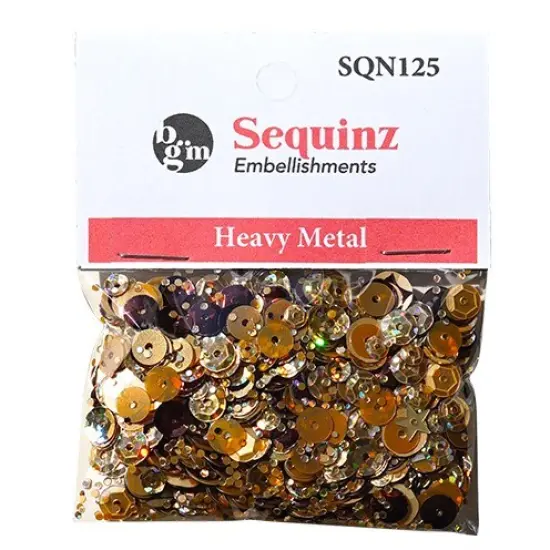 Buttons Galore Loose Sequin Assortments for Craft - 5,000 Pieces 45 Grams Heavy metal {1}