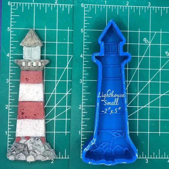 Lighthouse Silicone Freshie Mold - Small {1}