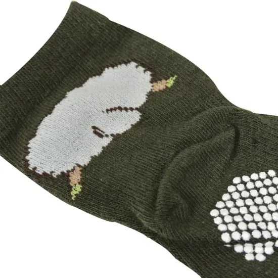 Wrapables Animal Fun Non-Skid Baby Socks (Set of 5) {2}