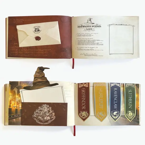 Harry Potter Vegan Leather Flip Deluxe Photo and Scrapbook Album {6}