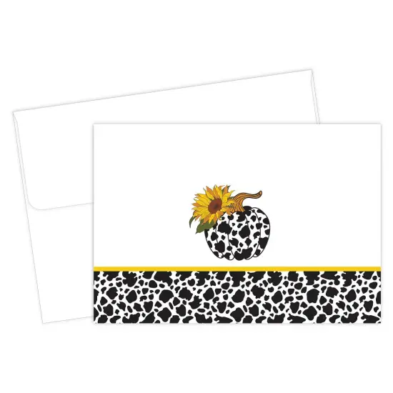 Great Papers! Thank You Note Cards with White Envelope, Holy Cow Print, 4.75" x 3.375"(folded), 50 count {2}