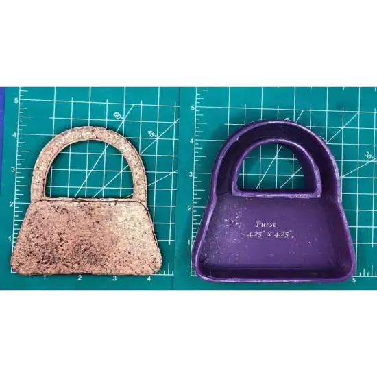 Purse silicone freshie mold {1}