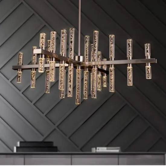 Delano Chandelier Silver {2}