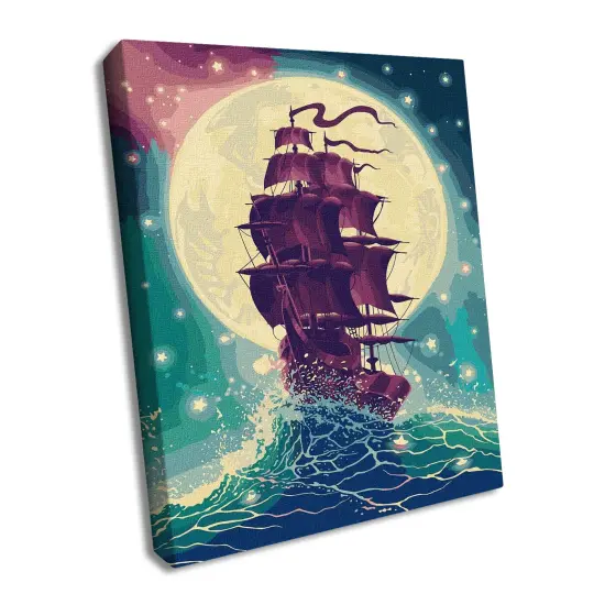 Painting by Numbers kit Through the waves KHO2753 {1}