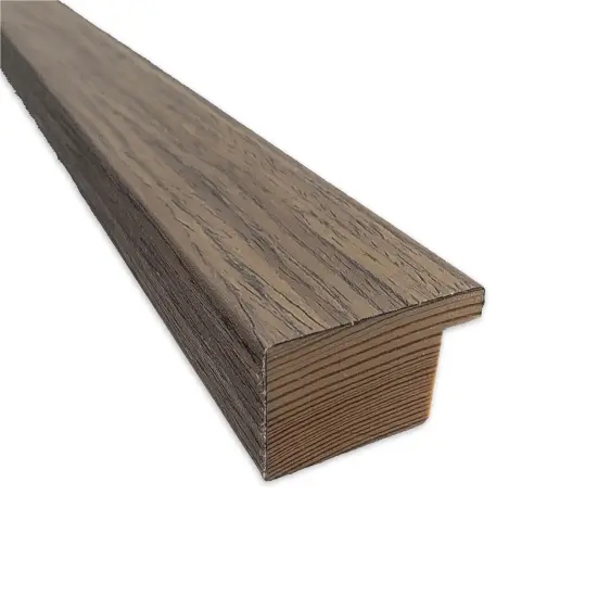 Woodgrain Stripe Wood Framed Magnetic Board Woodgrain Chocolate {3}