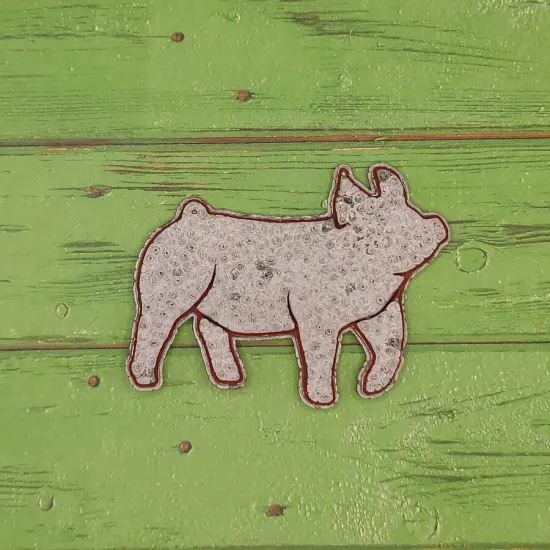 Show Pig - Driving Gilt - Silicone Freshie Mold - Small {2}