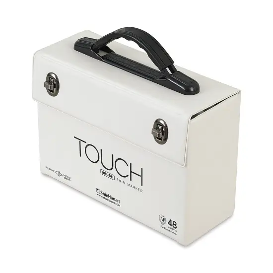 Shinhan Touch Twin Brush Markers - Assorted, Set of 48 {1}