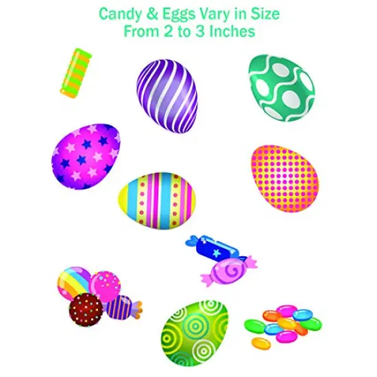 80 Total Paw Print Egg & Candy Floor Decals {4}