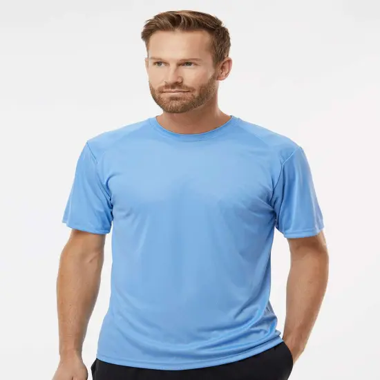 Paragon&reg; Islander Performance Crew Neck Short Sleeve T-Shirt Bimini blue {1}