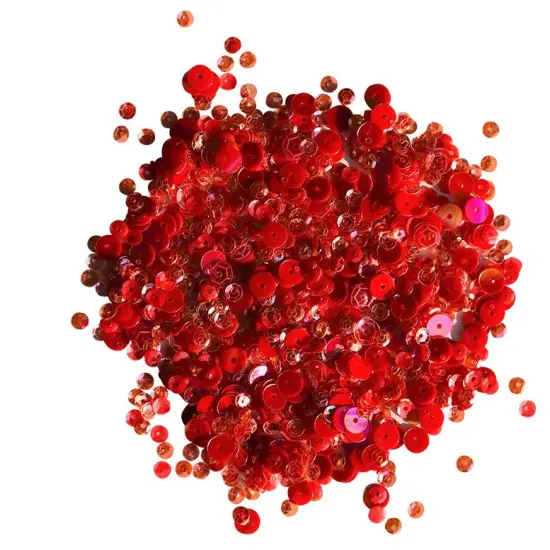 Buttons Galore Loose Sequin Assortments for Craft - 5,000 Pieces 45 Grams Heart throb {2}