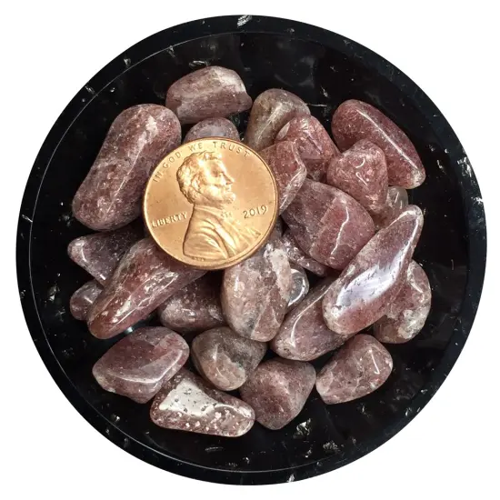 Red Aventurine Crystal Chips &ndash; Size XS {2}