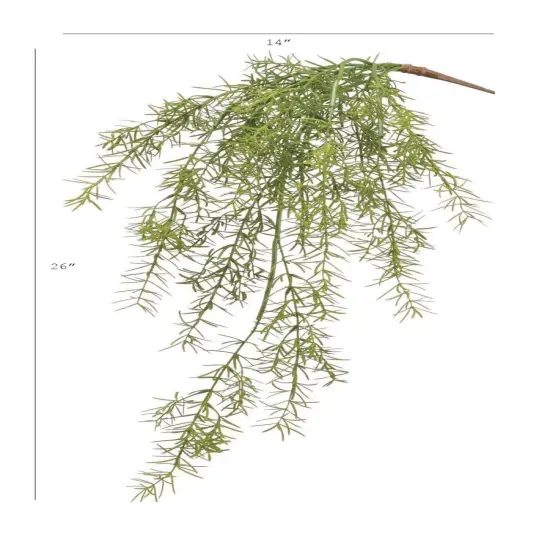 26" Faux Soft Asparagus Fern Sprengeri Bush {5}
