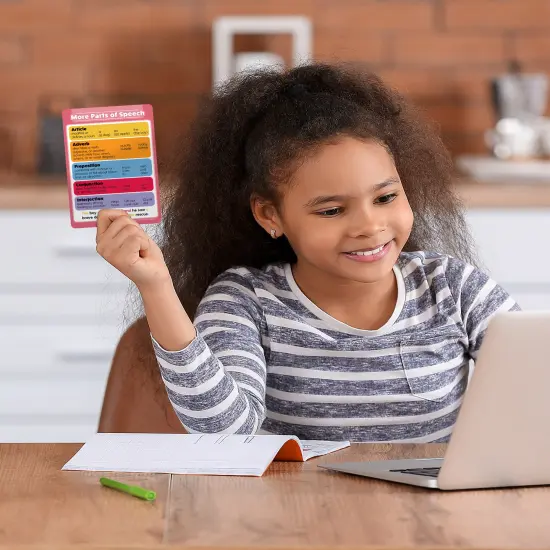 Carson Dellosa 12-Piece Be Clever Wherever Grades 3-5 Reading and Writing Tool Kit, Alphabet Sticker, Spin Wheel, Dice Game, and More Language Arts Manipulative's {4}