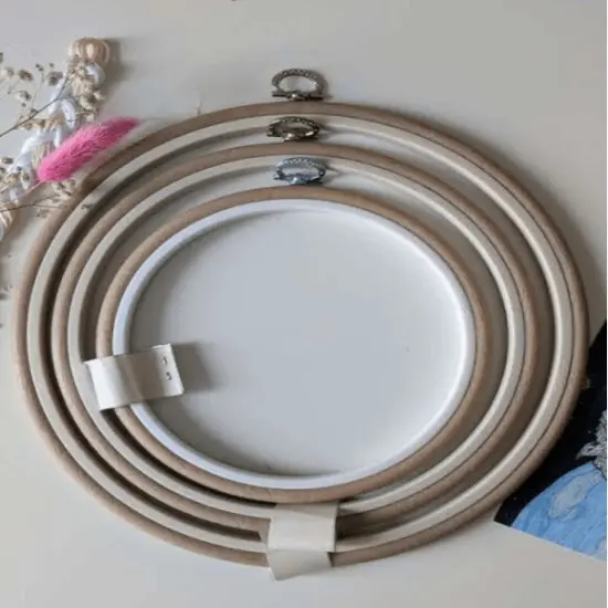 Round Flexi Hoop Nurge 230-2 Sand {1}