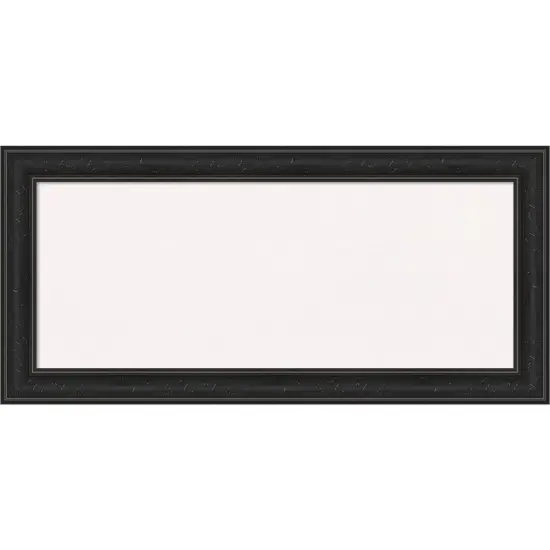 Shipwreck Narrow Framed Corkboard, White Cork Black {1}