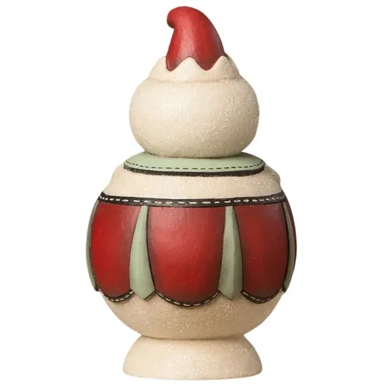 Double Cane Candice Jolly Jar 7" {3}