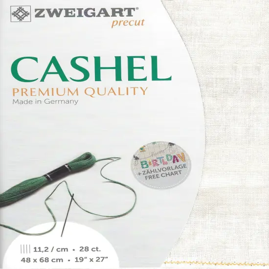 Precut Zweigart Cashel 28 count Dune {1}