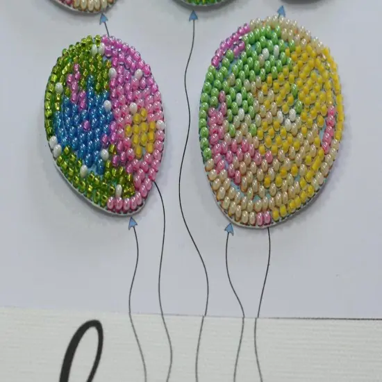 Postcard cross-stitch kit - Making dreams come true! {6}