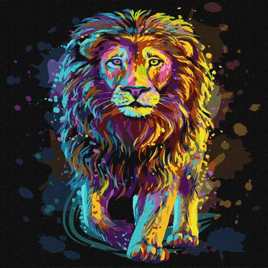 Painting by Numbers kit The vastness of the jungle KHO4390 {2}