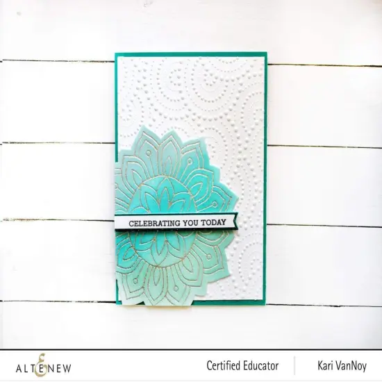 Dotty Circles 3D Embossing Folder {4}