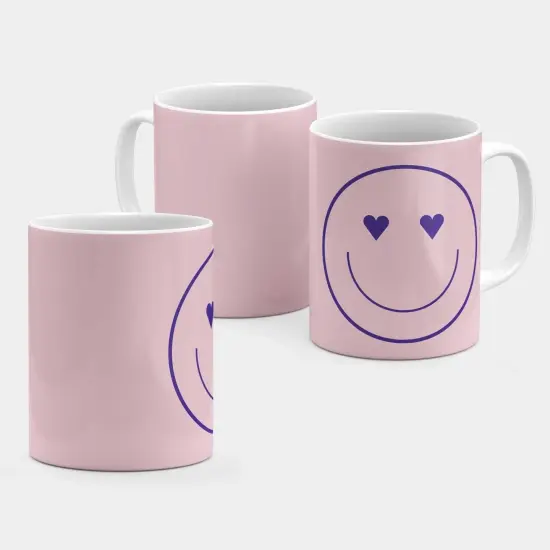 Heart Smiley 11 Oz Mug III {3}