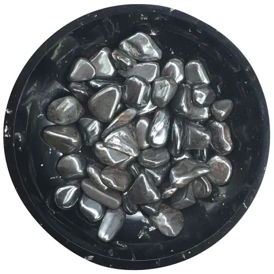 Hematite Mini Crystal Chips &ndash; Size 2 {1}