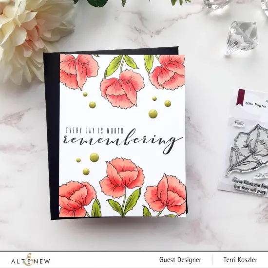 Mini Poppy Stamp Set {5}