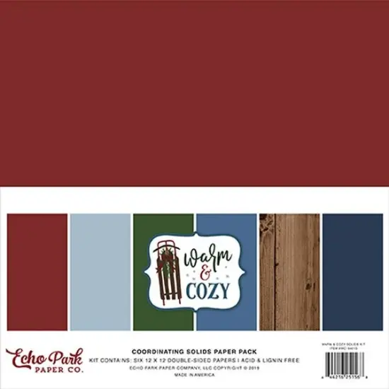 Echo Park Warm & Cozy Solids Kits {1}