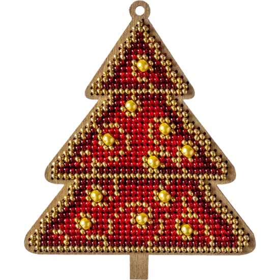 Set for embroidery with beads on wood FLK-317 {2}