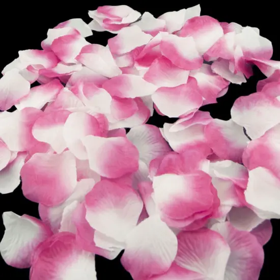 1000 Pcs Rose Petal Wedding Party Decorations Sakura & white {2}