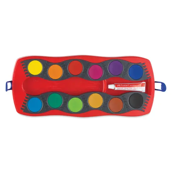 Faber-Castell Connector Watercolor Paints - Set of 12 {1}